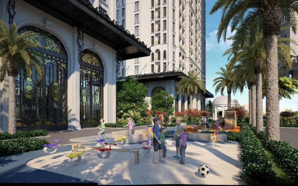 Tiện ích nội khu hoàn chỉnh tại Chung cư Jade Square